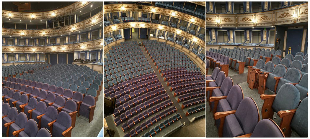 Instalación de butacas para teatros - DecoratelESPAÑA